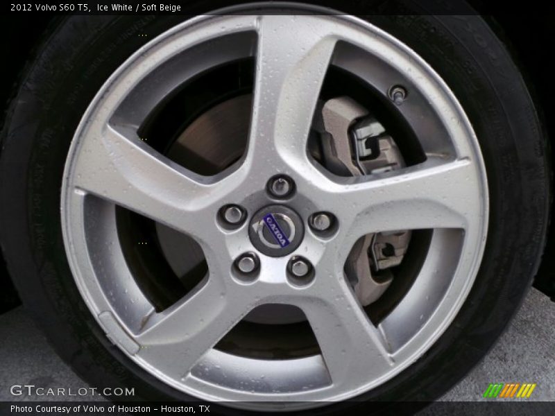 Ice White / Soft Beige 2012 Volvo S60 T5