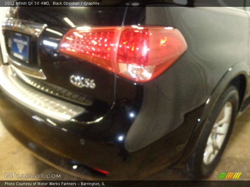 Black Obsidian / Graphite 2012 Infiniti QX 56 4WD
