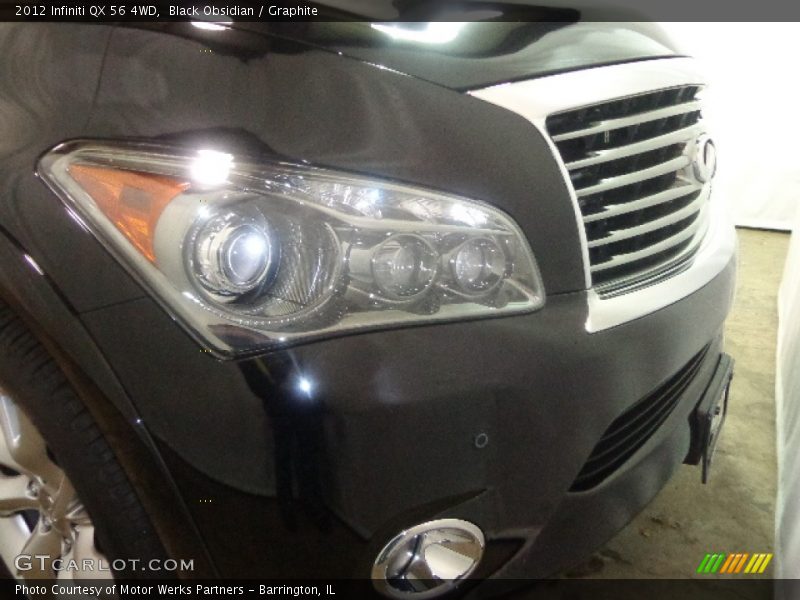 Black Obsidian / Graphite 2012 Infiniti QX 56 4WD
