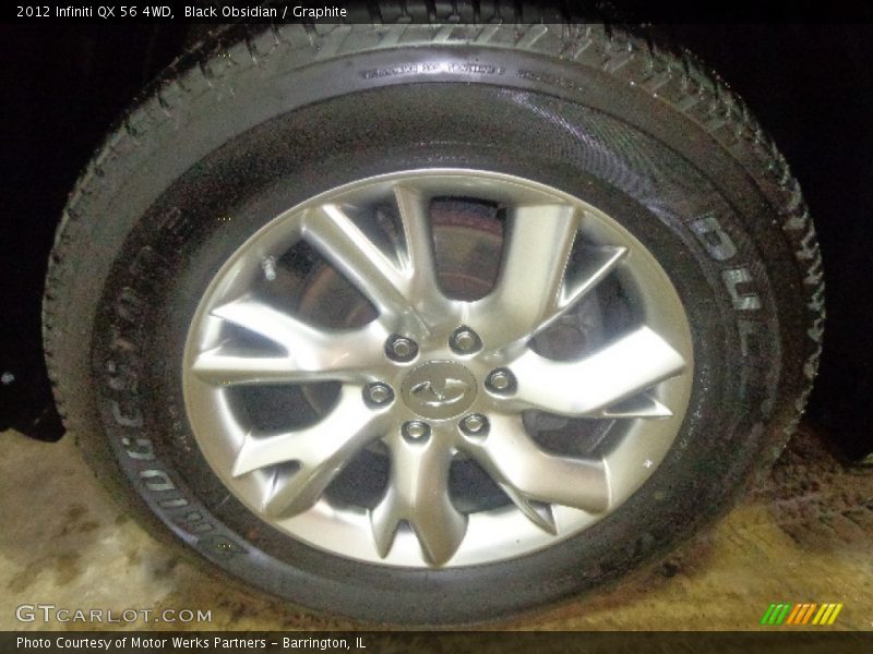 Black Obsidian / Graphite 2012 Infiniti QX 56 4WD