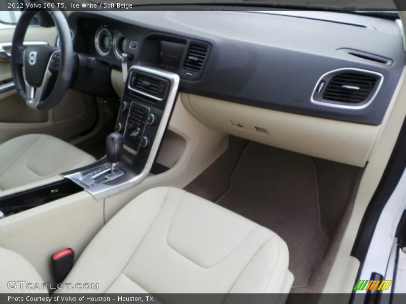 Ice White / Soft Beige 2012 Volvo S60 T5