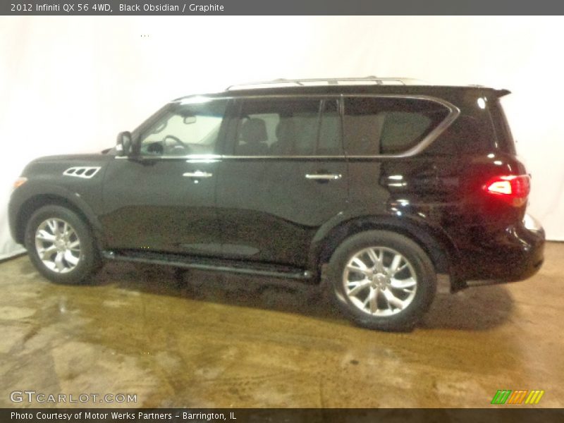 Black Obsidian / Graphite 2012 Infiniti QX 56 4WD