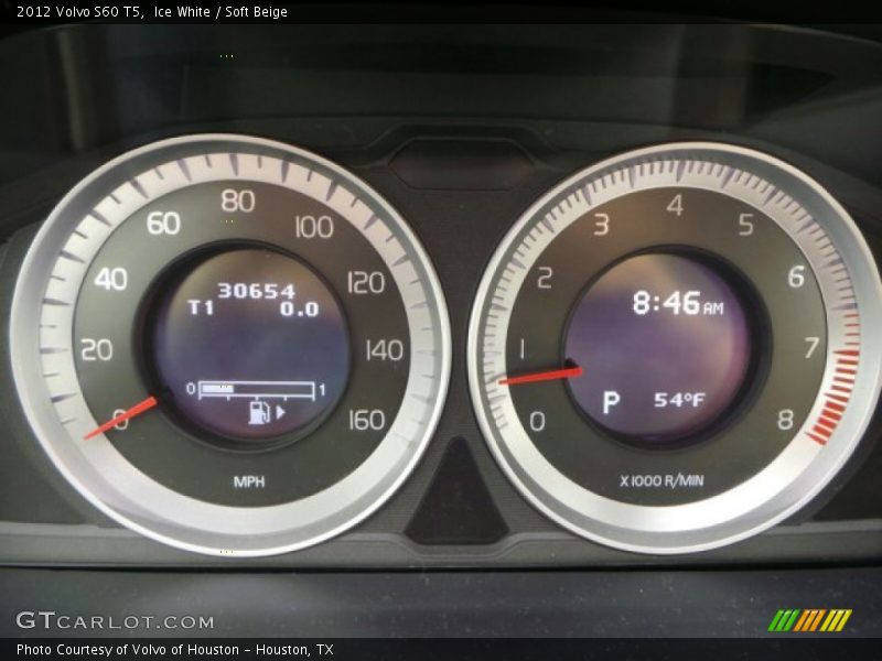 Ice White / Soft Beige 2012 Volvo S60 T5