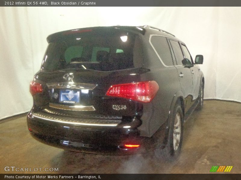 Black Obsidian / Graphite 2012 Infiniti QX 56 4WD