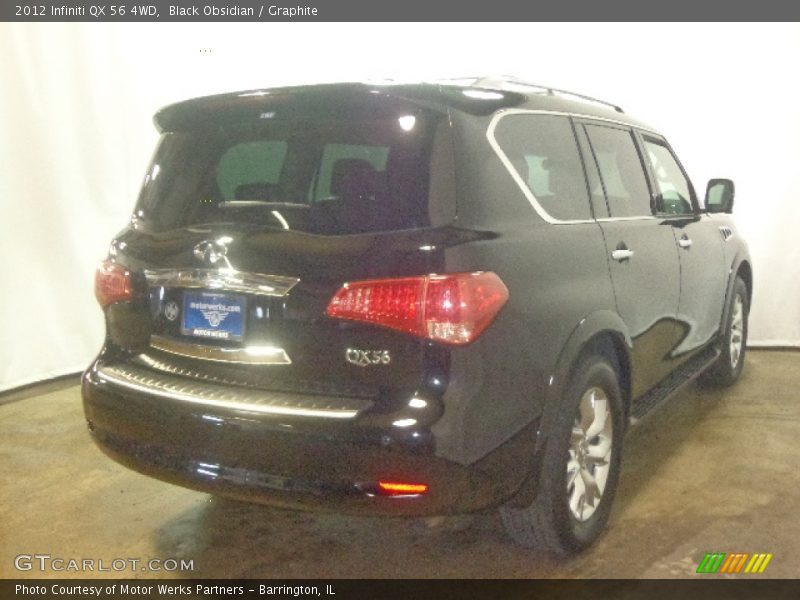 Black Obsidian / Graphite 2012 Infiniti QX 56 4WD