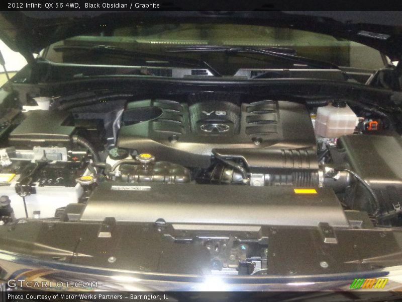 Black Obsidian / Graphite 2012 Infiniti QX 56 4WD