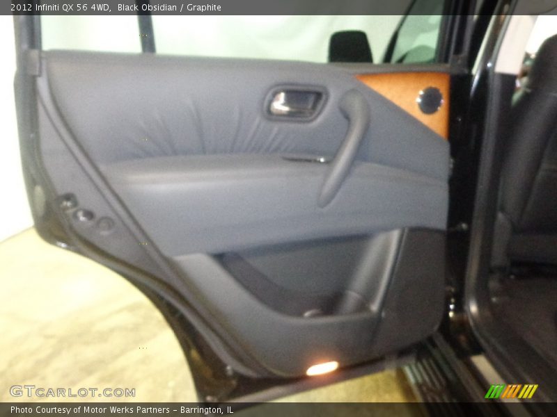 Black Obsidian / Graphite 2012 Infiniti QX 56 4WD