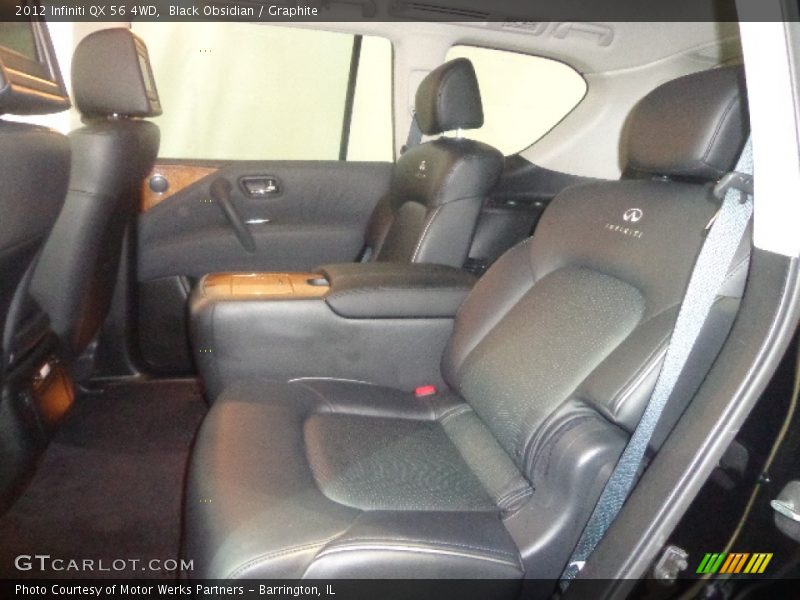 Black Obsidian / Graphite 2012 Infiniti QX 56 4WD
