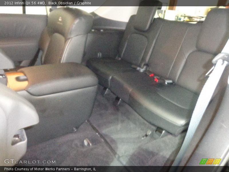 Black Obsidian / Graphite 2012 Infiniti QX 56 4WD