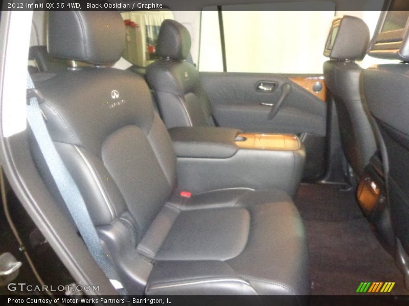 Black Obsidian / Graphite 2012 Infiniti QX 56 4WD