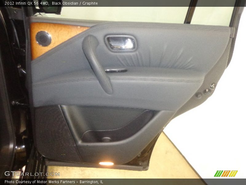 Black Obsidian / Graphite 2012 Infiniti QX 56 4WD