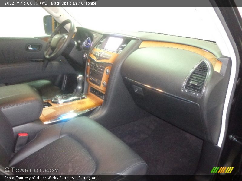 Black Obsidian / Graphite 2012 Infiniti QX 56 4WD