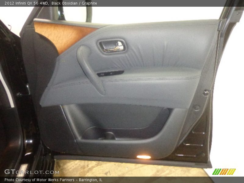Black Obsidian / Graphite 2012 Infiniti QX 56 4WD