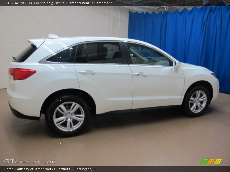 White Diamond Pearl / Parchment 2014 Acura RDX Technology