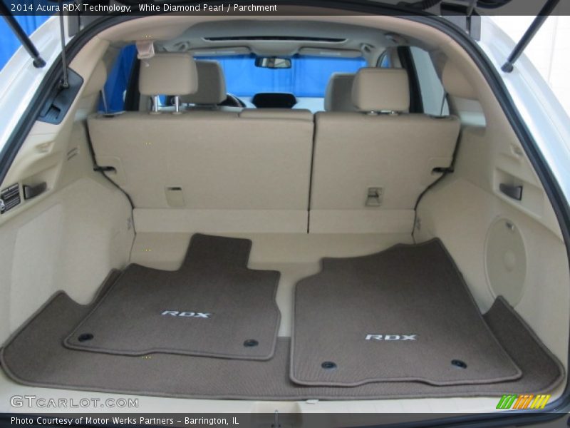 White Diamond Pearl / Parchment 2014 Acura RDX Technology