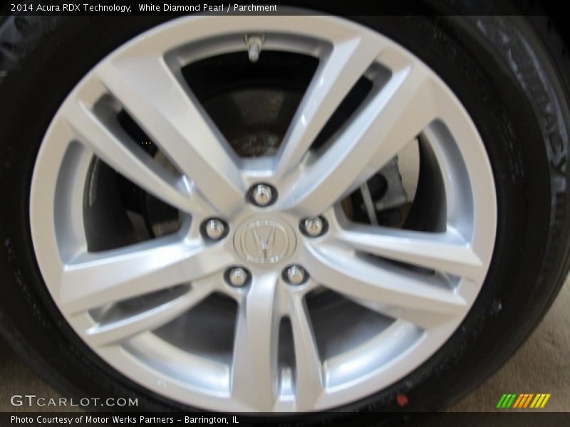 White Diamond Pearl / Parchment 2014 Acura RDX Technology