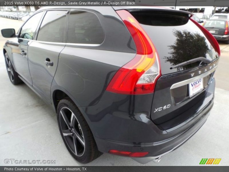 Savile Grey Metallic / R-Design Off Black 2015 Volvo XC60 T6 AWD R-Design