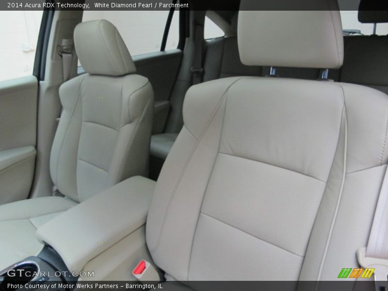 White Diamond Pearl / Parchment 2014 Acura RDX Technology