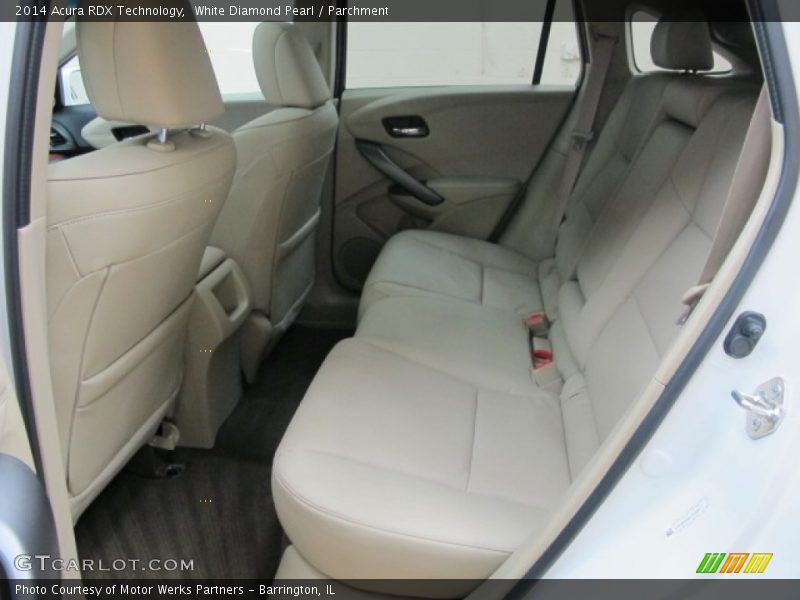 White Diamond Pearl / Parchment 2014 Acura RDX Technology