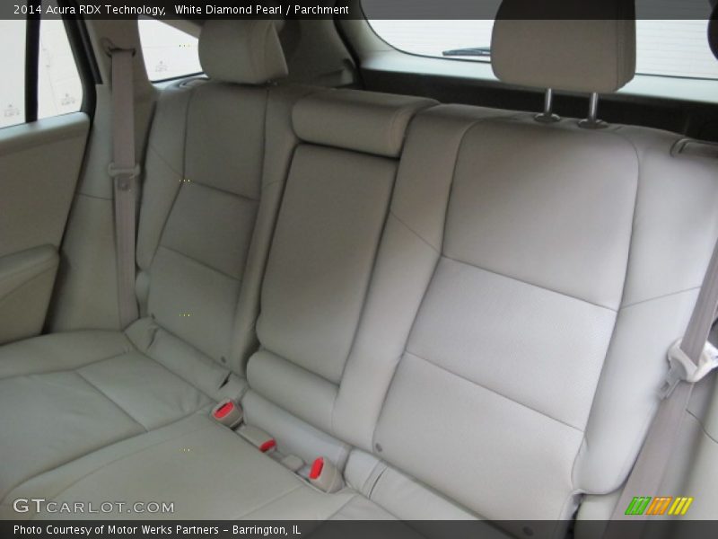 White Diamond Pearl / Parchment 2014 Acura RDX Technology