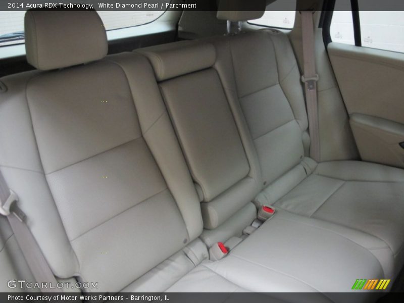 White Diamond Pearl / Parchment 2014 Acura RDX Technology