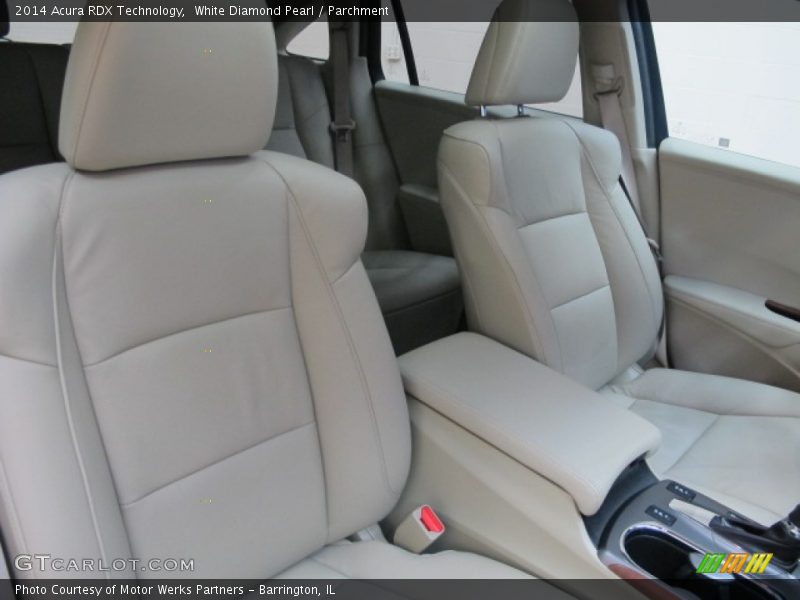 White Diamond Pearl / Parchment 2014 Acura RDX Technology