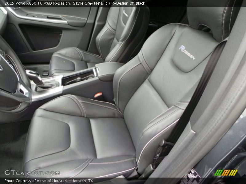 Front Seat of 2015 XC60 T6 AWD R-Design