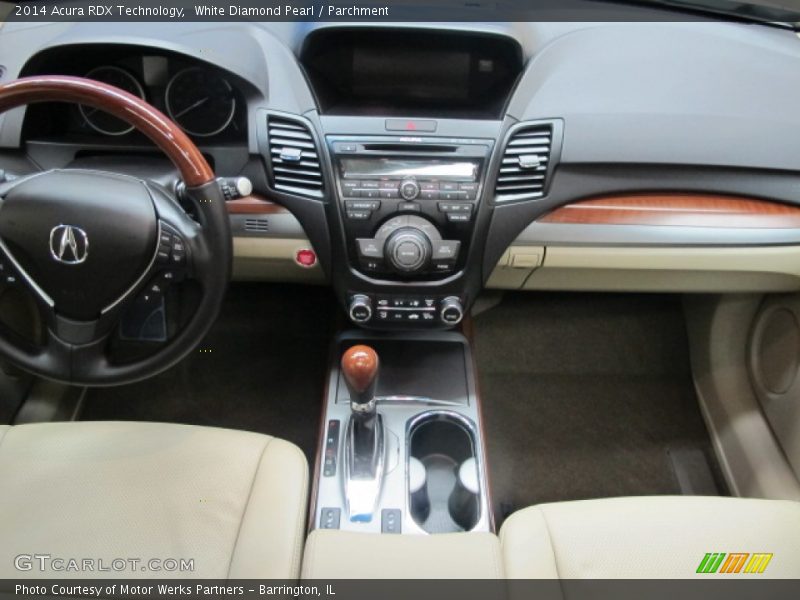 White Diamond Pearl / Parchment 2014 Acura RDX Technology