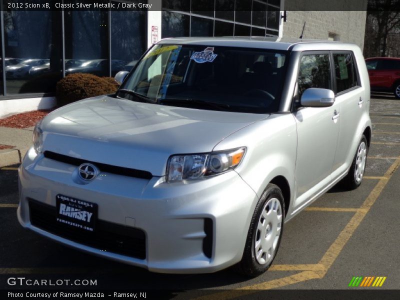 Classic Silver Metallic / Dark Gray 2012 Scion xB