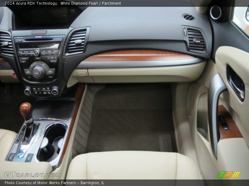 White Diamond Pearl / Parchment 2014 Acura RDX Technology
