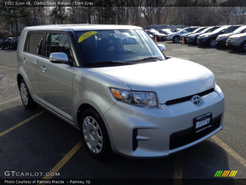 Classic Silver Metallic / Dark Gray 2012 Scion xB