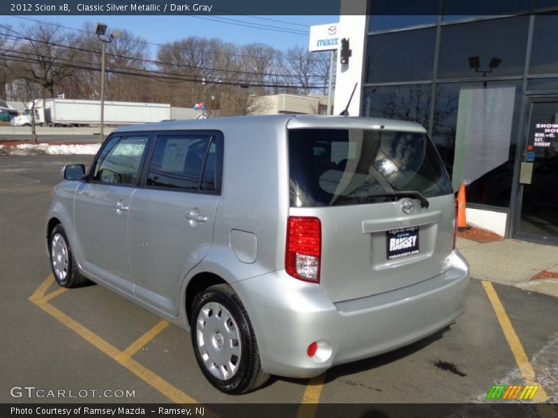 Classic Silver Metallic / Dark Gray 2012 Scion xB