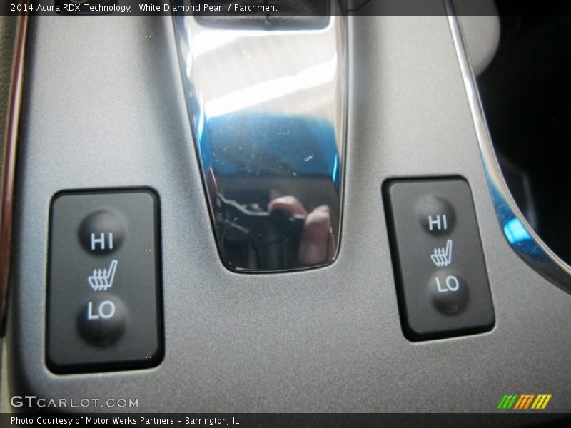 White Diamond Pearl / Parchment 2014 Acura RDX Technology