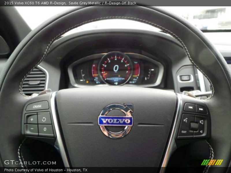  2015 XC60 T6 AWD R-Design Steering Wheel