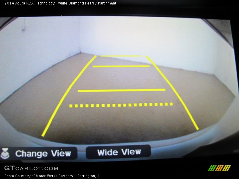 White Diamond Pearl / Parchment 2014 Acura RDX Technology