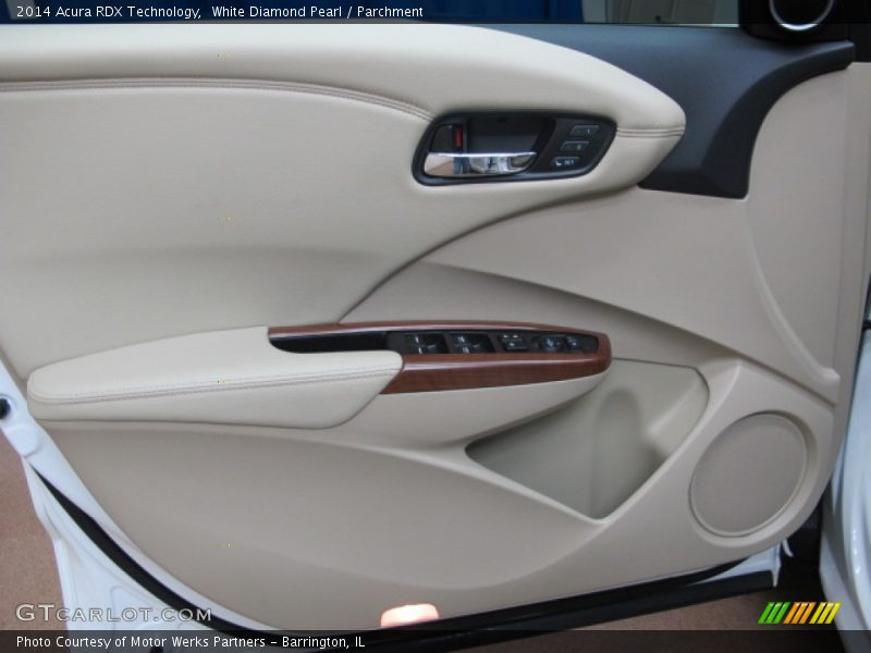 White Diamond Pearl / Parchment 2014 Acura RDX Technology