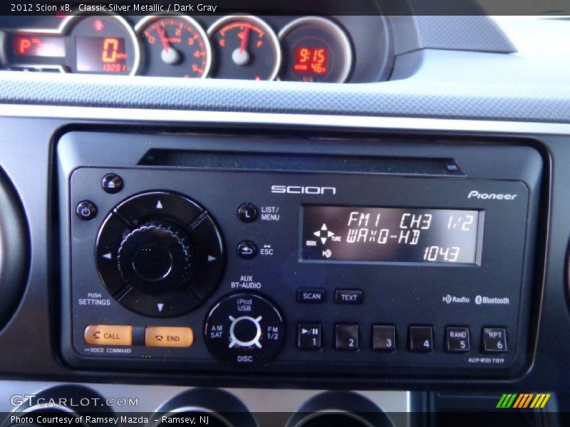 Classic Silver Metallic / Dark Gray 2012 Scion xB