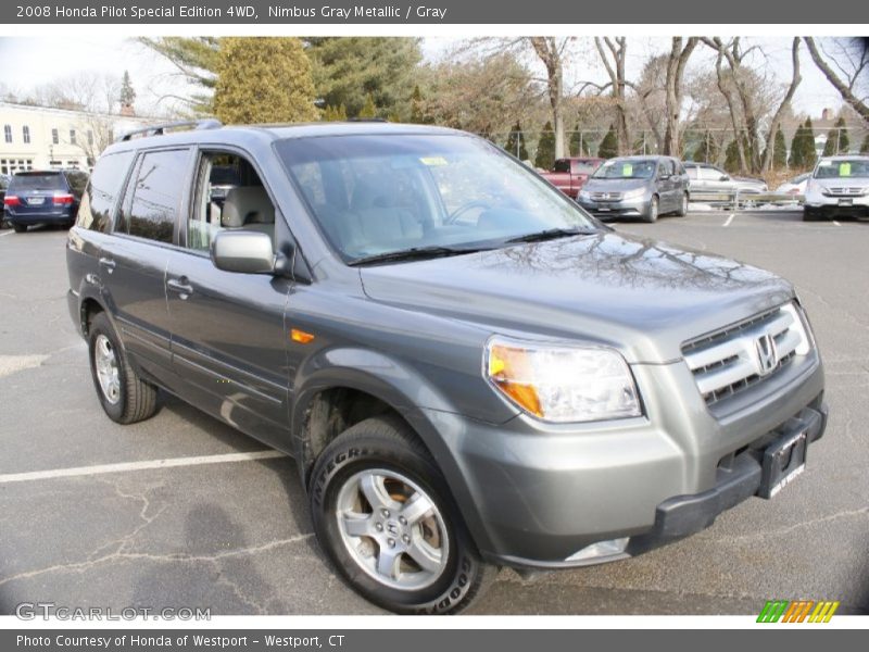 Nimbus Gray Metallic / Gray 2008 Honda Pilot Special Edition 4WD