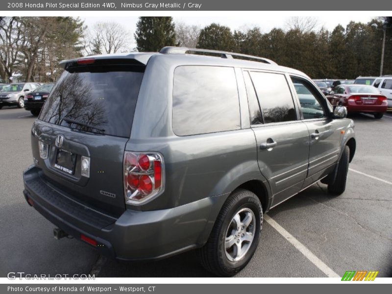 Nimbus Gray Metallic / Gray 2008 Honda Pilot Special Edition 4WD