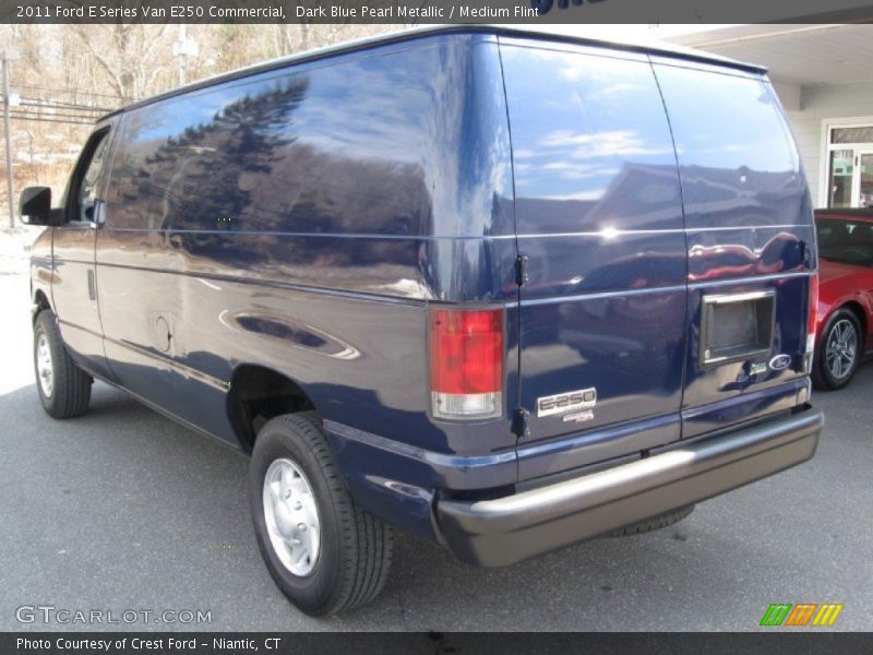 Dark Blue Pearl Metallic / Medium Flint 2011 Ford E Series Van E250 Commercial