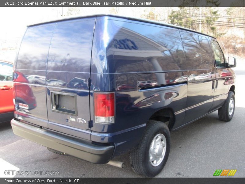 Dark Blue Pearl Metallic / Medium Flint 2011 Ford E Series Van E250 Commercial