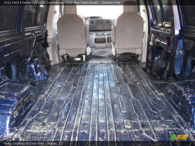 Dark Blue Pearl Metallic / Medium Flint 2011 Ford E Series Van E250 Commercial