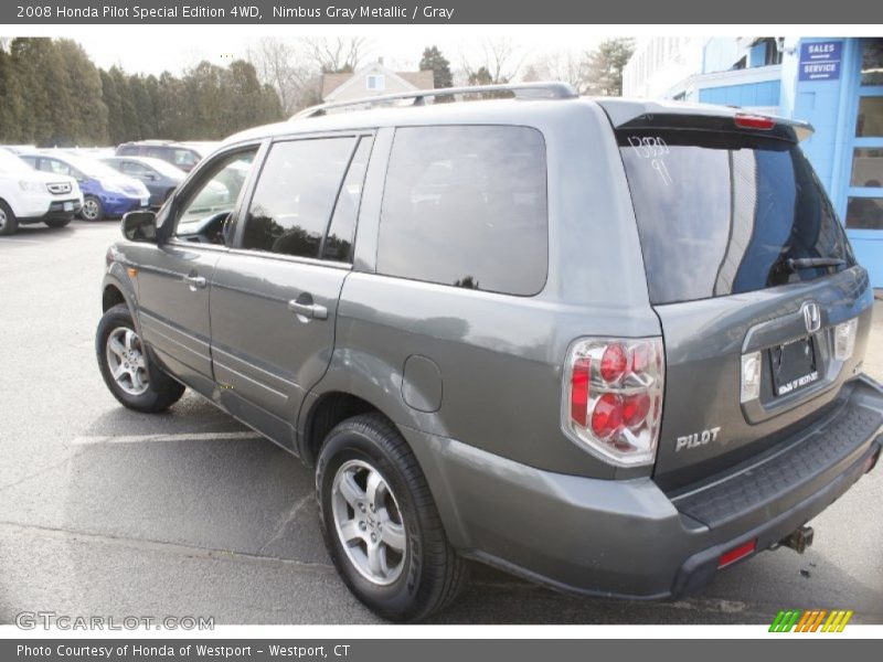 Nimbus Gray Metallic / Gray 2008 Honda Pilot Special Edition 4WD