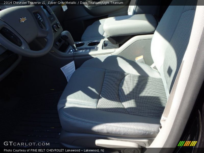 Cyber Grey Metallic / Dark Titanium/Light Titanium 2014 Chevrolet Traverse LS