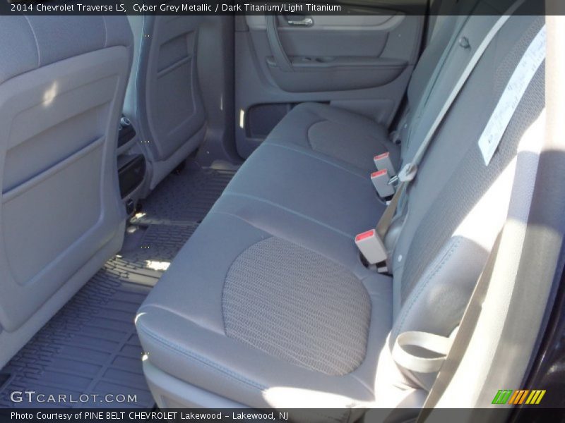 Cyber Grey Metallic / Dark Titanium/Light Titanium 2014 Chevrolet Traverse LS