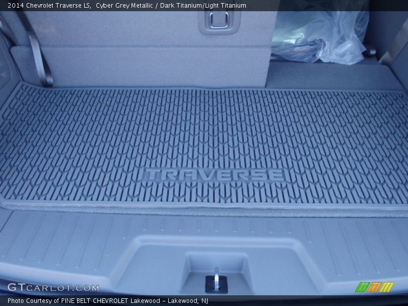 Cyber Grey Metallic / Dark Titanium/Light Titanium 2014 Chevrolet Traverse LS
