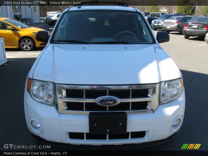 Oxford White / Stone 2009 Ford Escape XLT 4WD