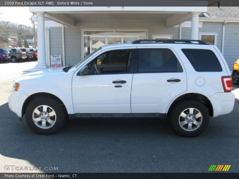 Oxford White / Stone 2009 Ford Escape XLT 4WD