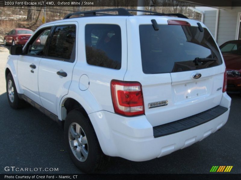 Oxford White / Stone 2009 Ford Escape XLT 4WD