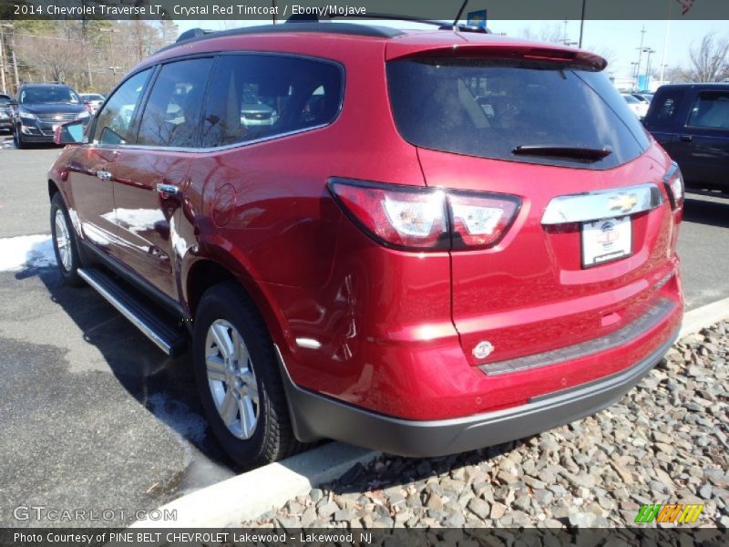 Crystal Red Tintcoat / Ebony/Mojave 2014 Chevrolet Traverse LT